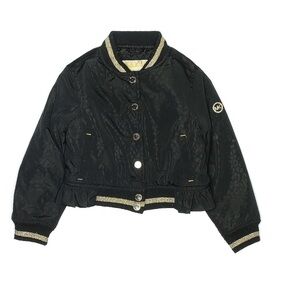 Michael Kors Black Jacket with Gold Details